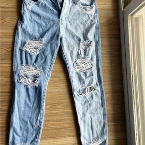 2-tone flying monkey jeans